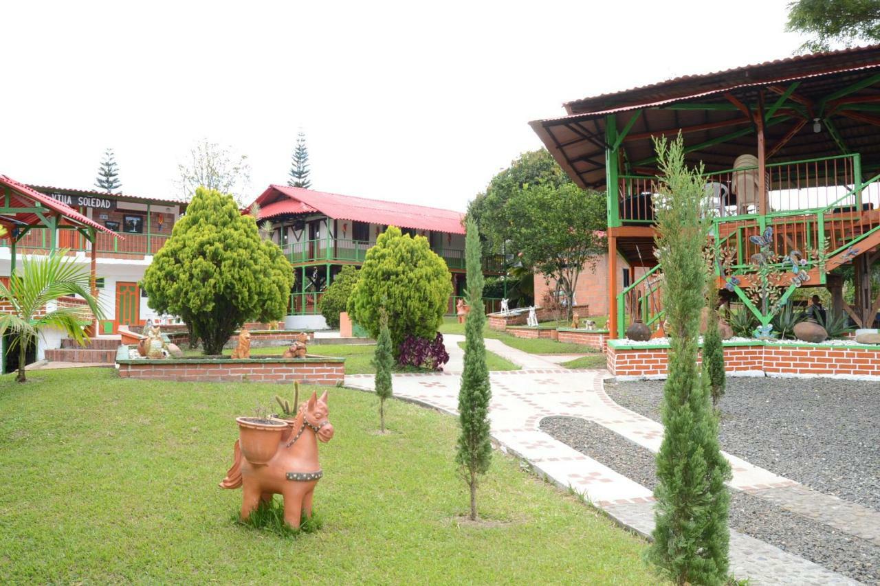 Finca Hotel Villa Soledad Quimbaya Kültér fotó